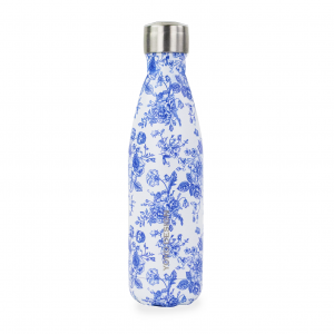 Bouteille isotherme - 500 ml - Toile de Jouy bleu Bouteille isotherme - 500 ml - Toile de Jouy bleu