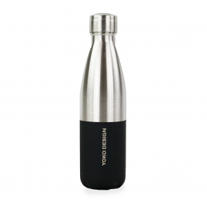 Bouteille isotherme DUO Noire 500ml Bouteille isotherme DUO Noire 500ml