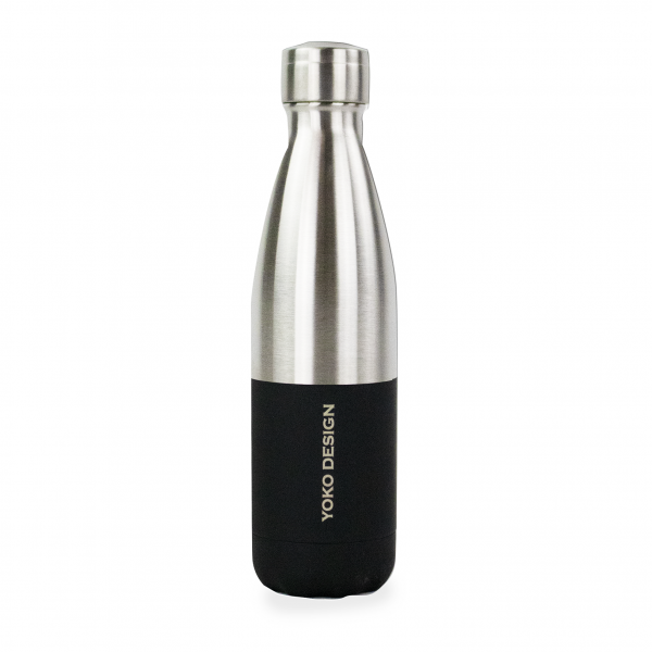 Bouteille isotherme DUO Noire 500ml Bouteille isotherme DUO Noire 500ml
