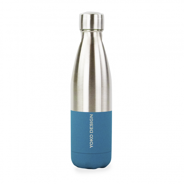 Bouteille isotherme DUO Bleue 500ml Bouteille isotherme DUO Bleue 500ml