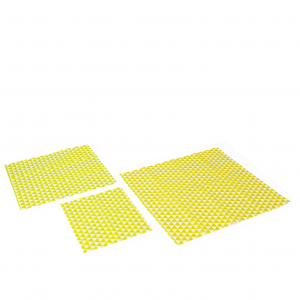 Lot de 3 Emballages Beewraps Motif geometrique Lot de 3 Emballages Beewraps Motif geometrique
