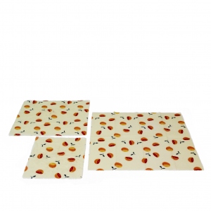 Lot de 3 Emballages Beewraps Motif Fruit Lot de 3 Emballages Beewraps Motif Fruit