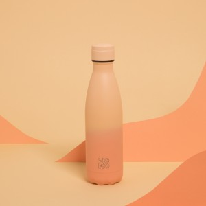 insulated bottle Sorbet peach 500ml insulated bottle Sorbet peach 500ml