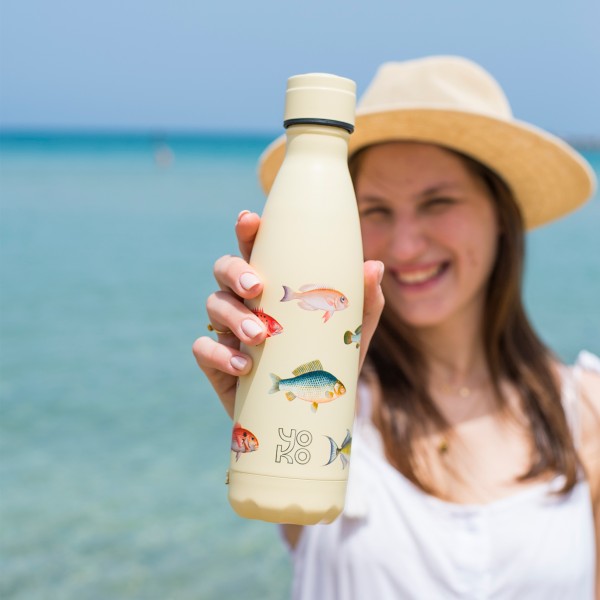 Bouteille isotherme Plage - Poisson - 500ml Bouteille isotherme Plage - Poisson - 500ml