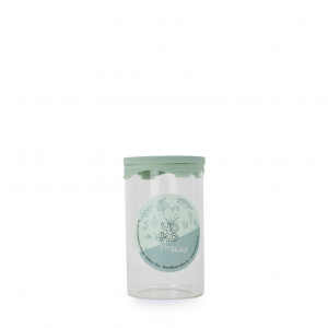 Bocal en verre avec couvercle silicone - 1000 ml Bocal en verre avec couvercle silicone - 1000 ml