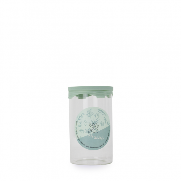 Borosilicate Glass Jar with silicone lid 1000 ML Borosilicate Glass Jar with silicone lid 1000 ML