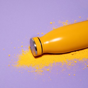 Insulated Yellow Milk Bottle 500 ml Insulated Yellow Milk Bottle 500 ml