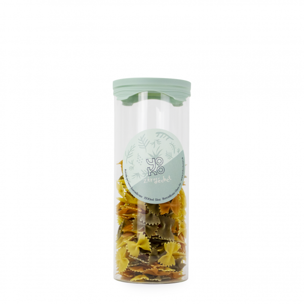 Borosilicate Glass Jar with silicone lid 1500 ML Borosilicate Glass Jar with silicone lid 1500 ML