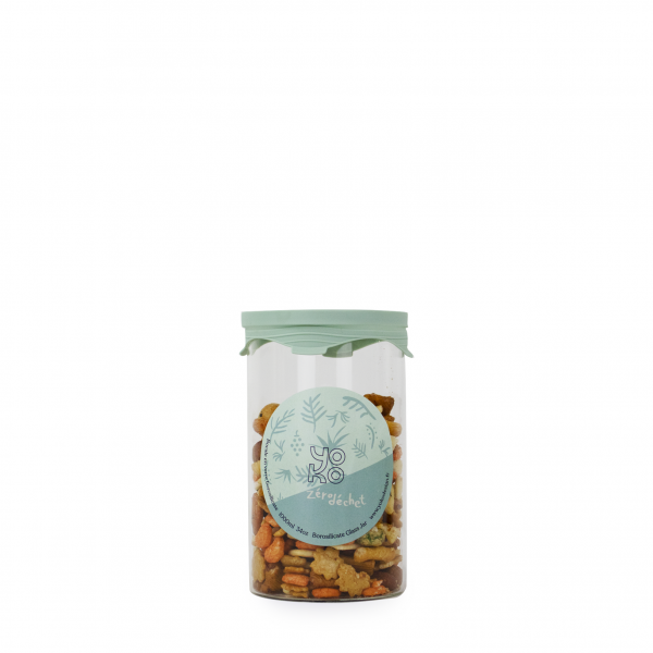 Borosilicate Glass Jar with silicone lid 1000 ML Borosilicate Glass Jar with silicone lid 1000 ML