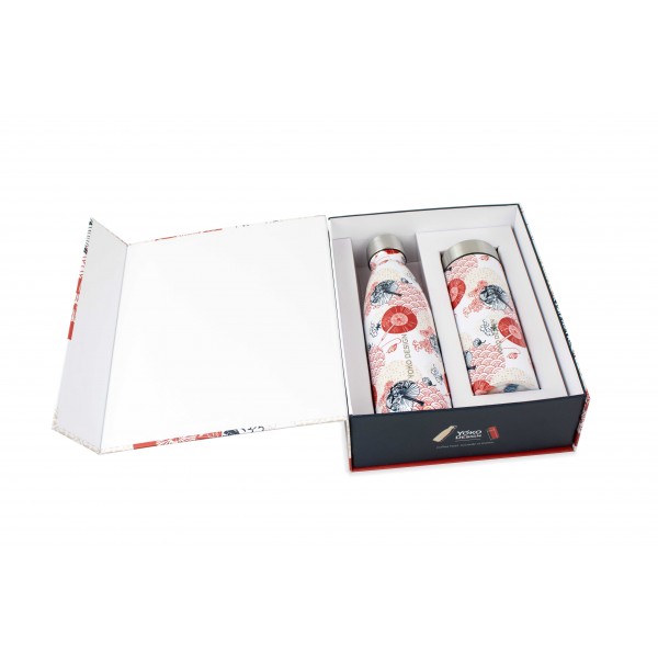Coffret 1 Bouteille 500 ml et 1 théière 350 ml Japan Coffret 1 Bouteille 500 ml et 1 théière 350 ml Japan