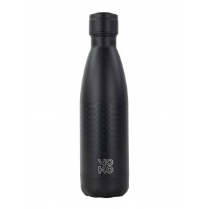 Insulated "Graphite" Black Bottle 500 ML Insulated "Graphite" Black Bottle 500 ML