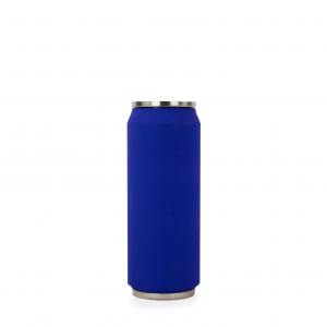 Night blue Soft touch Insulated can 500ml Night blue Soft touch Insulated can 500ml
