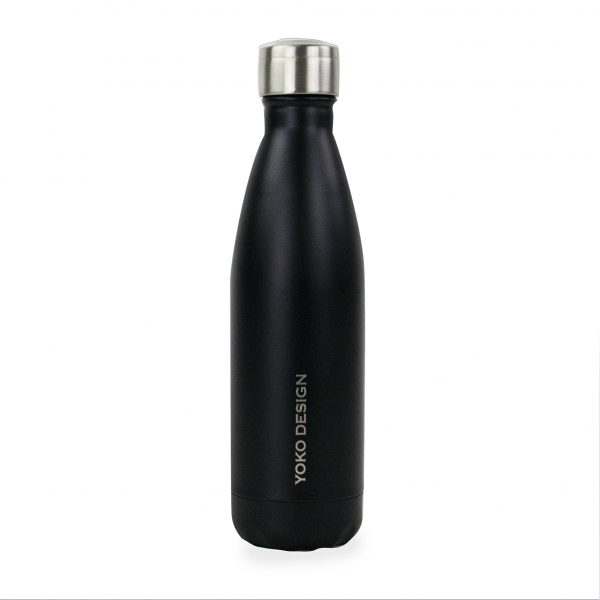 Bouteille isotherme Noire Mat 500 ML Bouteille isotherme Noire Mat 500 ML
