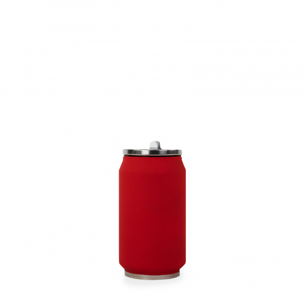 Canette isotherme Soft touch Rouge 280ml Canette isotherme Soft touch Rouge 280ml