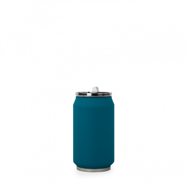 Canette isotherme Soft touch Bleu Canard 280ml Canette isotherme Soft touch Bleu Canard 280ml