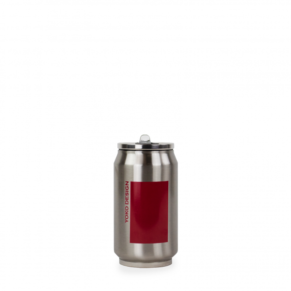 Canette isotherme Duo rouge 280ml Canette isotherme Duo rouge 280ml