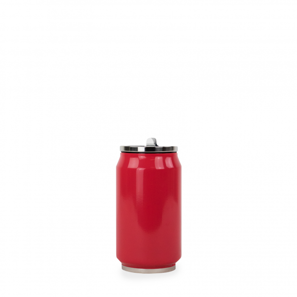 Canette isotherme brillante framboise 280ml Canette isotherme brillante framboise 280ml