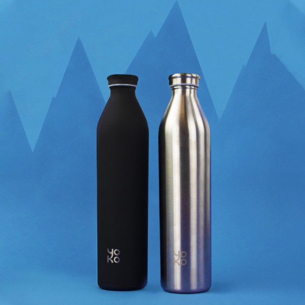 Bouteille isotherme - Inox - Grand format - 1 L Bouteille isotherme - Inox - Grand format - 1 L