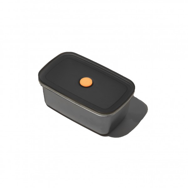 Microwable stainless steel box 1000 ml Microwable stainless steel box 1000 ml