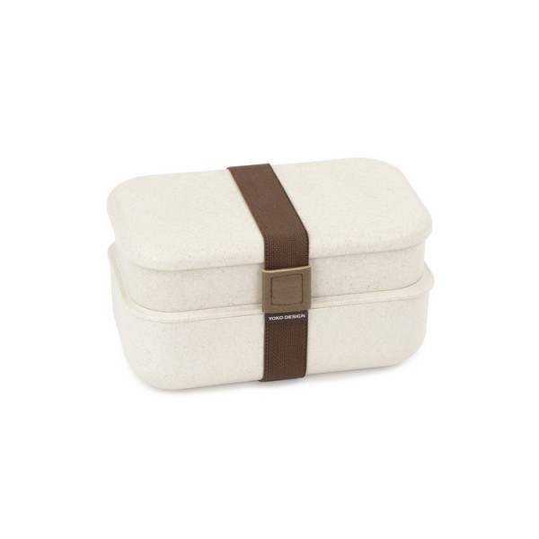 Wood fibers lunch box 2 layers -1200 ml Wood fibers lunch box 2 layers -1200 ml