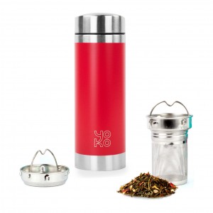 Insulated Teapot LiberTea Red 350 ml Insulated Teapot LiberTea Red 350 ml