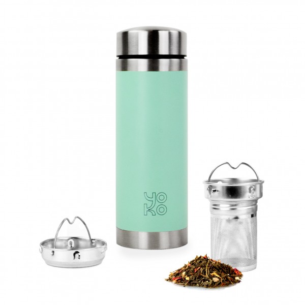 Théière isotherme LiberTea menthe 350 ml Théière isotherme LiberTea menthe 350 ml