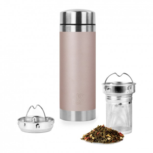 Théière isotherme Glitter Or Rose 350 ml Théière isotherme Glitter Or Rose 350 ml