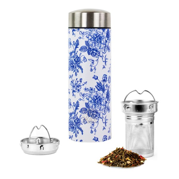 Théière isotherme "Toile de Jouy" 350ml Théière isotherme "Toile de Jouy" 350ml