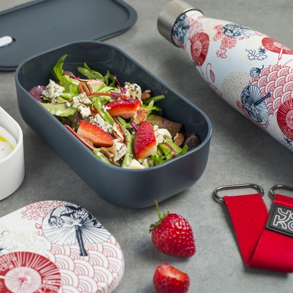 Lunchbox bento + 1 insulated bottle - Japan - Lunchbox bento + 1 insulated bottle - Japan -
