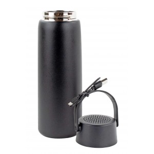 Bouteille isotherme 700 ml & enceinte bluetooth: "drink 2,0" Bouteille isotherme 700 ml & enceinte bluetooth: "drink 2,0"