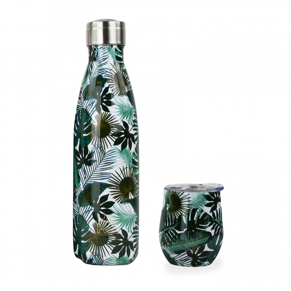 Duo bouteille isotherme 500ml et mug 250ml - Equador Duo bouteille isotherme 500ml et mug 250ml - Equador