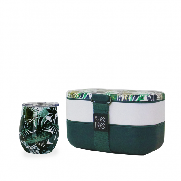 Combo lunch box bento et mug isotherme - Equador Combo lunch box bento et mug isotherme - Equador
