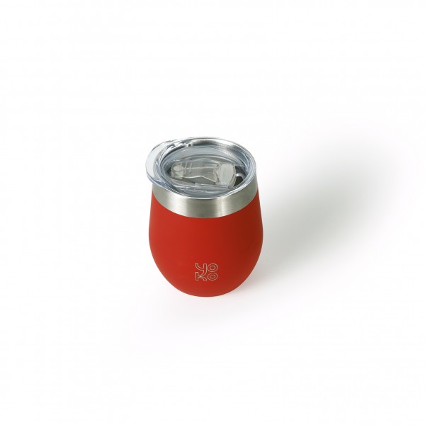 MUG isotherme avec couvercle 250 ml - Rouge MUG isotherme avec couvercle 250 ml - Rouge