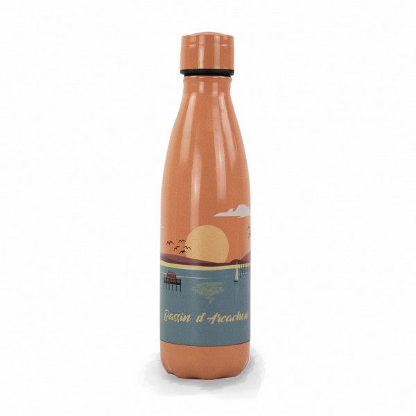 Bouteille isotherme 500ml - Bassin d'Arcachon Bouteille isotherme 500ml - Bassin d'Arcachon