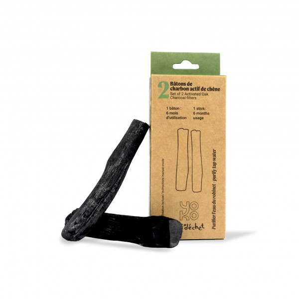 Lot de 2 charbons actifs de purification d'eau Lot de 2 charbons actifs de purification d'eau