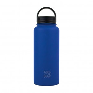 Insulated botlle 1 litre - XL -blue - Yoko Play Insulated botlle 1 litre - XL -blue - Yoko Play