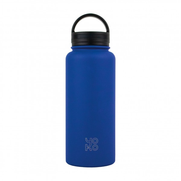 Insulated botlle 1 litre - XL -blue - Yoko Play Insulated botlle 1 litre - XL -blue - Yoko Play