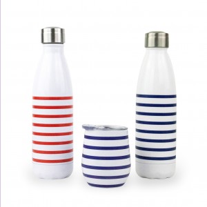 Insulated Mug - Marinière - 250ml Insulated Mug - Marinière - 250ml