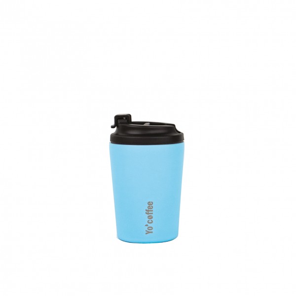 Insulated mug 260 ml - Blue - Yo'coffee