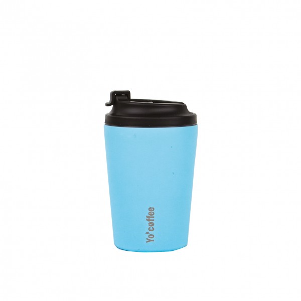 Insulated mug 350 ml - Blue - Yo'coffee Insulated mug 350 ml - Blue - Yo'coffee