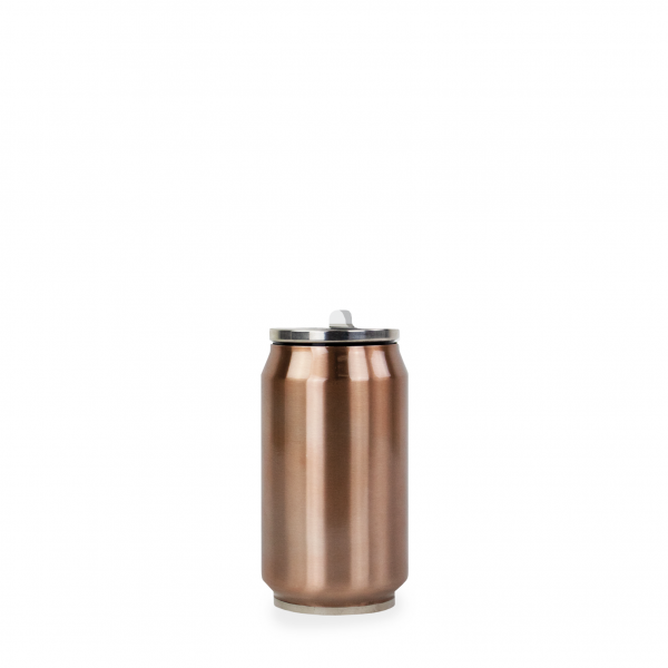 Canette isotherme brillante Cuivre 280ml Canette isotherme brillante Cuivre 280ml