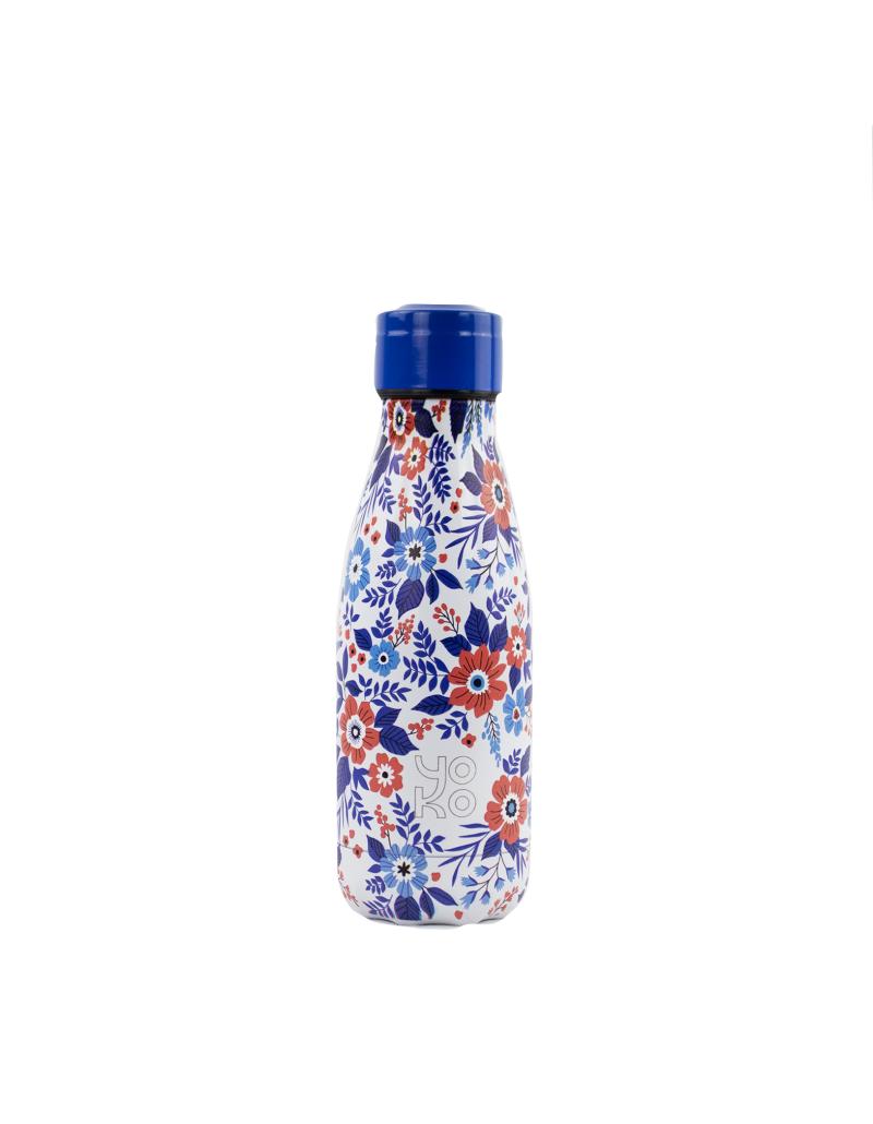 Yoko Design Bouteille Isotherme 260 Ml Japan - Maintient Chaud Ou Froid Longtemps - Design Élégant
