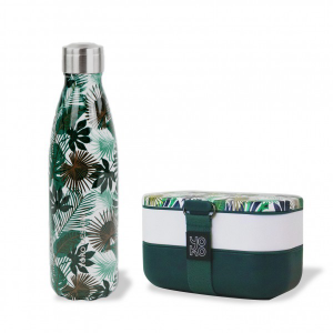 Combo Lunchbox 1200 ml + Bouteille isotherme 500ml - Equador - Combo Lunchbox 1200 ml + Bouteille isotherme 500ml - Equador -