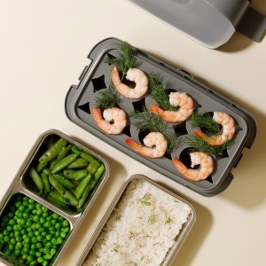 La Food Steamer: Lunchbox chauffante et cuiseur La Food Steamer: Lunchbox chauffante et cuiseur