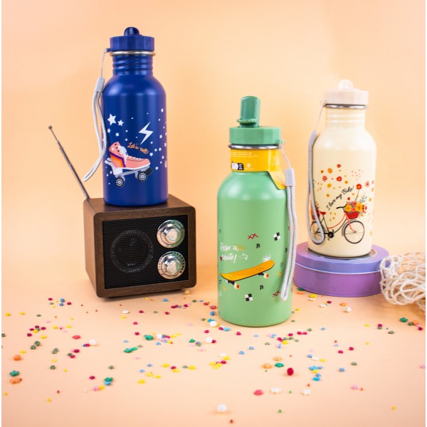 Bouteille enfant "born to skate" 500ml Bouteille enfant "born to skate" 500ml