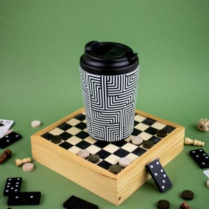Mug isotherme 260 ml - Labyrinthe - Yo'coffee Mug isotherme 260 ml - Labyrinthe - Yo'coffee