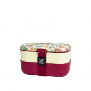 Combo Lunchbox + 1 bouteille isotherme 500ml - Giverny Combo Lunchbox + 1 bouteille isotherme 500ml - Giverny