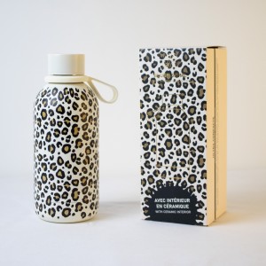 Insulated bottle - Blush ceramic - Dolce Vita - leopard - 500ml Insulated bottle - Blush ceramic - Dolce Vita - leopard - 500ml