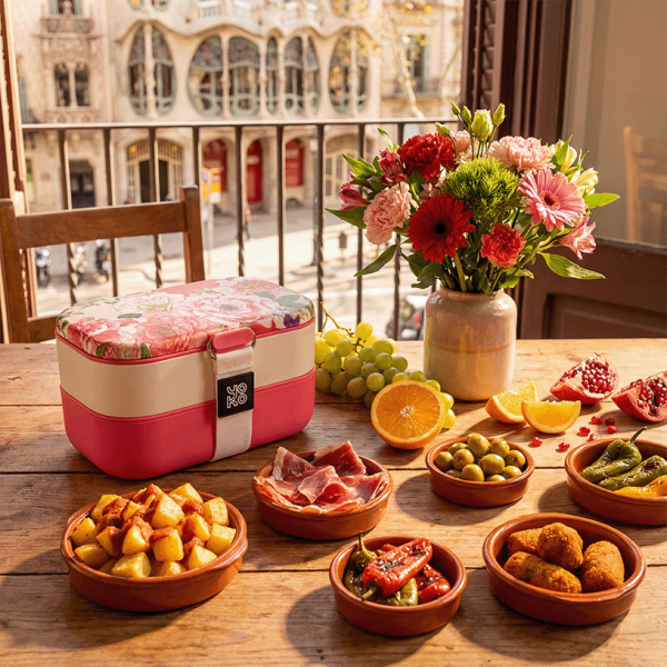 Bento - lunchbox - Barcelona - 1200ml