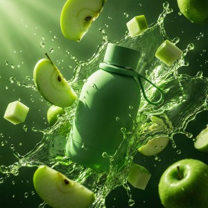 Insulated bottle - Blush - Ceramic -  Vodka pomme - 350ml